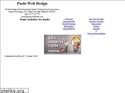 Sites similar to paolowebdesign.com