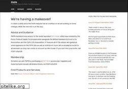 Sites similar to papa.org.uk