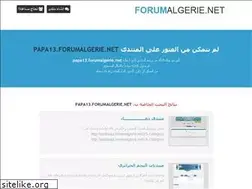 Sites similar to papa13.forumalgerie.net