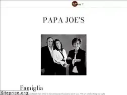 Sites similar to papajoes.com