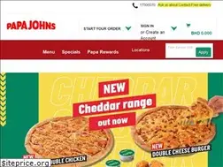 Sites similar to papajohns.bh