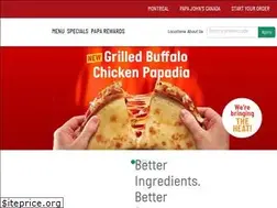 Sites similar to papajohns.ca