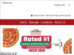 Sites similar to papajohns.com.kw