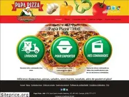 Sites similar to papapizzahull.com