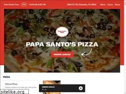 Sites similar to papasantospizza.com