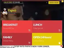 Sites similar to papasnewyorkdiner.com