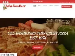 Sites similar to papaspizzaplace.com