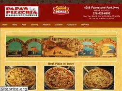 Sites similar to papaspizzeria.us