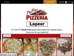 Sites similar to papaspizzeriami.com