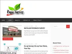 Sites similar to papasurvey.info