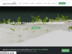 Sites similar to papelconsemillas.com