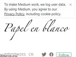 Sites similar to papelenblanco.com