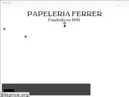Sites similar to papeleriaferrer.es