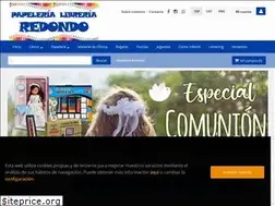 Sites similar to papelerialibreriaredondo.es