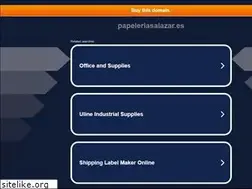 Sites similar to papeleriasalazar.es