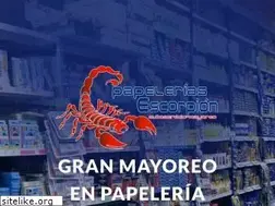 Sites similar to papeleriasescorpion.com