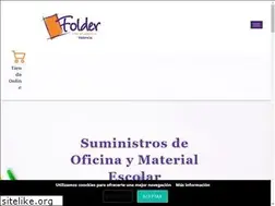 Sites similar to papeleriasfoldervalencia.es
