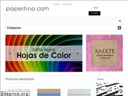 Sites similar to papelfino.com