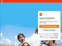 Sites similar to papelromano.cl