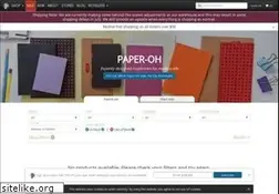 Sites similar to paper-oh.com