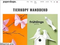 Sites similar to paper-shape.com