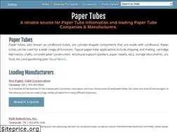 Sites similar to paper-tubes.net