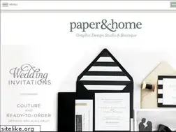 Sites similar to paperandhome.com
