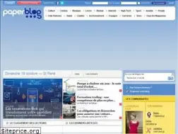Sites similar to paperblog.fr
