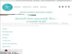 Sites similar to paperboutique.de