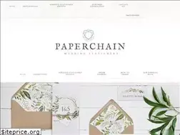 Sites similar to paperchainweddingstationery.co.uk