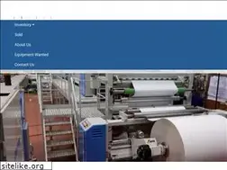 Sites similar to paperconvertingequipment.com
