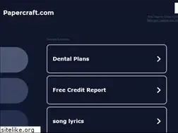 Sites similar to papercraft.com