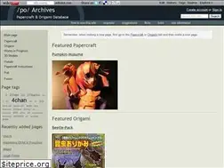 Sites similar to papercraft.wikidot.com