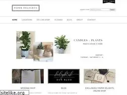 Sites similar to paperdelights.com
