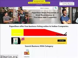 Sites similar to paperdoor.in