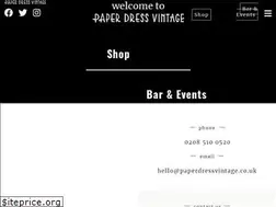 Sites similar to paperdressvintage.co.uk