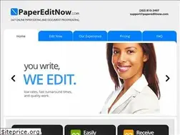 Sites similar to papereditnow.com