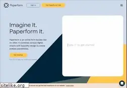 Sites similar to paperform.co