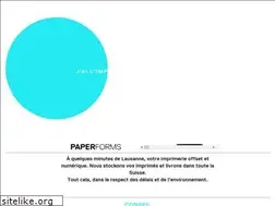 Sites similar to paperforms.ch