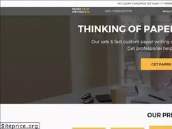 Sites similar to paperhelpwriting.com