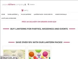 Sites similar to paperlanterncompany.co.uk