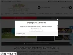 Sites similar to paperlanternsuk.com