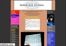 Sites similar to paperlesshymnal.com