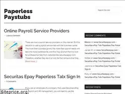 Sites similar to paperlesspaystubs.org
