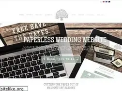 Sites similar to paperlesswedding.com