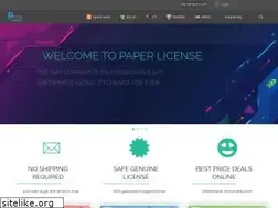 Sites similar to paperlicense.com