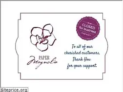 Sites similar to papermagnolia.com