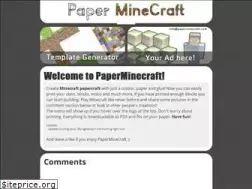 Sites similar to paperminecraft.com