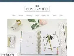 Sites similar to papernmoreok.com