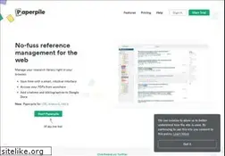 Sites similar to paperpile.com
